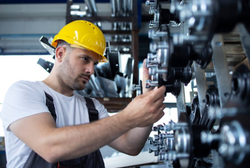 a plumbing service provider hard at work